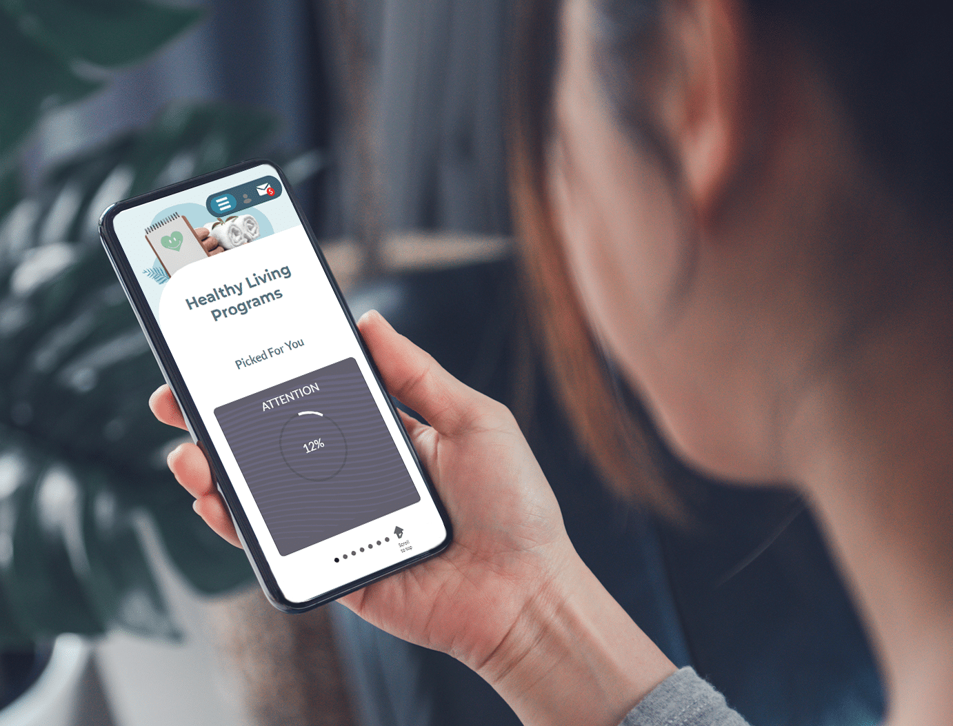 Digital Behavior Change Program on Phone