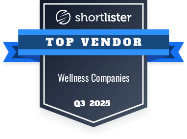 TopVendorBadge Q3 2025 - Wellness Companies - Dark